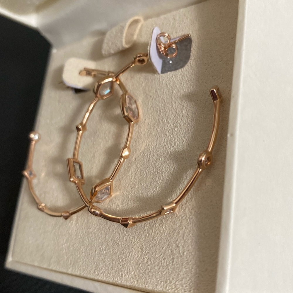 Kendra Scott Jewelry 14K Rose Gold 1.99 ct. tw. Mei Earrings